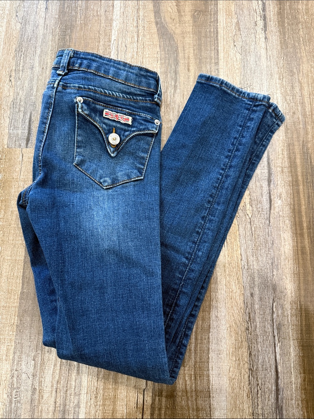 Hudson Jeans Kids Dark Blue Stretch Denim Jeans